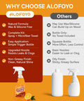 Comparison image showing Top Shelf 2 In 1 Wood Cleaner And Furniture Polish Featuring Pure Orange Oil Spray benefits and alternatives.