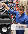A Total Game Changer These Slick Four Pack Resettable Finger Tally Counters feature a five digit LCD screen for inventory tracking.