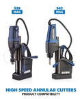 Evolution CC112 annular cutter, 1-1/8 in diameter by 1 in depth, high-speed steel
