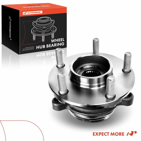Beefed-Up Front Wheel Bearing And Hub Assembly For Nissan Altima 2007-2012 6-Lug With 29 Splines 2.5L Engine ABS Compatible