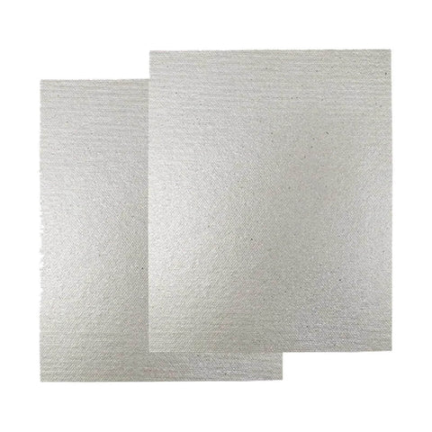 15 X 12 Cm Microwave Mica Sheets Pack of 2, Beefy Heat Shield Insulation Plates for Magnetron Cap Replacement