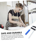 Woman using 4Pcs Woodworking Clamps Set For Quick Fixing And Boss Grip Heavy Duty Carpentry Clips Lightweight Wood Fixing Clamp Tools