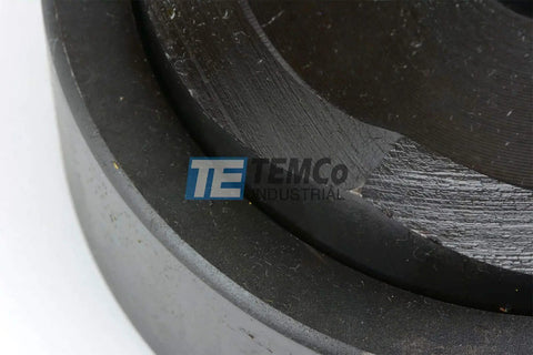 Close-up of Three Inch Conduit Knockout Punch And Die For Hydraulic Knockout Driver with 13 Ton Punching Capacity in tool steel