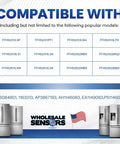 Premium Refrigerator Thermistor Replacement 241608401 With 12 Month Warranty And USA Support compatibility chart