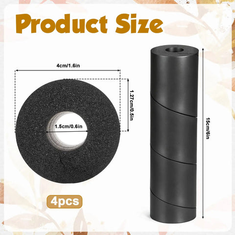Nix Stubbed Toes Once And For All With Reusable Bed Leg Protectors Non Adhesive Furniture Foot Guards dimensions shown, 150mm x 40mm rubber design.