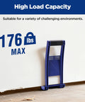 WORKPRO drywall carrier, blue, 176 lb max capacity, panel mover for drywall and plywood