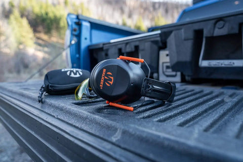 Low Profile Folding Earmuffs For Shooting And Heavy Machinery Real Comfy Fit With Secure Noise Reduction Black Hearing Protection For Work And Recreation
