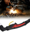 P80 Plasma Cutter Torch Head With Ergonomic Handle For 10A To 80A, Heavy-Duty Workhorse, Fast Cutting; Red Black Design