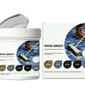 Heavy Duty Concrete Crack Filler Fast Drying Waterproof Sealant For Driveways Patios shown with packaging and application tool.