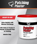 Patch And Repair Patching Plaster White Ready To Use Latex Based Wall Patch For Holes And Cracks On Plaster And Drywall Quick Dry Minimal Shrinkage Easy Wall Fix Before Painting 32 Oz.