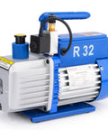 3 CFM Single Stage Rotary Vane Vacuum Pump With Solenoid Valve For HVAC And AC Refrigerants Pro Grade Vacuum Source