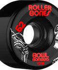 Bowl Bombers 62mm 101A Black Quad Skate Wheels 8 Pack Designed For Trick Style Skating In Bowls Parks And Ramps