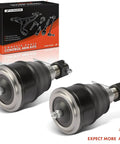 Front Lower Ball Joint For Honda CR-V 2002-2006 And Element 2003-2005 DX/LX Submodels Only Not EX Bolt-On Replacement Ready For Easy Install Heavy-Duty OEM-Grade Construction Driver And Passenger Side, two black ball joints