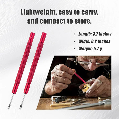 Pro Grade Watch Hands Repair Tool Kit With Pusher Puller And Hand Setting Levers For Precise Hour Minute Second Hand Installation
