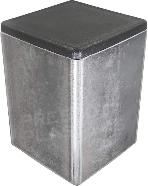 3 Inch Square Plastic End Caps For Square Tubing Furniture Chairs Noiseless Glide Inserts Floor Protectors Heavy Duty
