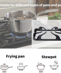 Heavy Duty Cast Iron Stove Grate Replacement For Frigidaire Kenmore Gas Ranges 8.8 By 8.8 Inch Surface Grates Durable