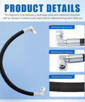 Heavy Duty Hydraulic Hose 5800 PSI For John Deere Loaders And Tractors 210 410 419 420 430 460 500E 510 512 details