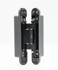 Heavy-Duty Self Soft-Closing Hidden Door Hinge For Commercial And Residential Doors Concealed Metal Hardware, 120 lbs support