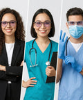 3 Pack Anti Fog Safety Glasses With Wraparound Side Shields Clear Lens Work Goggles Straight Up Trusted Eyewear For Nurses Lab Techs And Job Site Crews Snappy Protection worn by diverse professionals