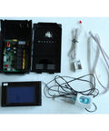 Industrial Ice Maker Control Board Kit 6 Part Set With 3.5 Inch Touch Display For Cube Ice Machines, main board and sensors