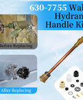 630-7755 Wall Hydrant Repair Kit Compatible With 300 400 500 Series Wall Outdoor Hydrant Faucets; kit components shown
