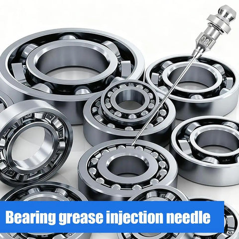 7 Piece Grease Gun Needle Tip And Nozzle Accessory Kit For Automotive Maintenance And Car Repair Designed For Precision Lubrication And Easy Fittings Everyday DIY Folks with metal bearings and needle for lubrication
