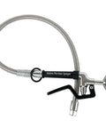 Heavy Duty Pre Rinse Sprayer With 38 Inch Flexible Hose Pro Grade Commercial Sprayer For High Pressure 1.42 GPM Cleaning In Pre Wash Stations