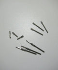 Assorted Stainless Steel Watch Winding Stems For Movements 2824 2836 2892 7750 Durable Replacement Pro Kit on white surface