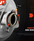 Close-up of Rear Wheel Bearing Hub Assembly with ABS Ring for Mitsubishi Lancer 2004 2006 and Outlander 2003 2006