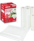 Vacuum Sealer Bag Variety Pack With Pre Cut Bags And Uncut Rolls Bag And Roll Combo Clear For Home Food Storage packaging and rolls