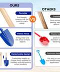 Comparison of Two Pack Beach Shovels for Kids With 27.2 Inch Wood Handle Metal Spade Detachable Shovels and other shovels.