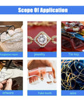 Pro Grade Jewelry Spot Welding Machine Kit with applications for eyeglasses, jewelry, artware, and more.