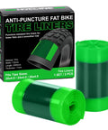 Two Pack Fat Tire Liners For Twenty, Twenty Four, And Twenty Six By Four Inch Fat Bike And E Bike Tires, 110Mm Wide TPU