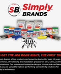 Simply Brands product line including Adjustable LAN Cable Stripper And Cutter For Shielded And Unshielded Cat7a Cat6a Cat6 Cat5e UTP STP.