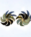 27mm 7 Blade Brass RC Boat Propeller Pair For Submarine Models CW And CCW Rotations 2mm Shaft Fit Tin Soldered Brass