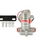 97 GPH Red Electric Fuel Pump 12-801-1 High-Flow Performance Upgrade for street and track cars shown with relay kit included.