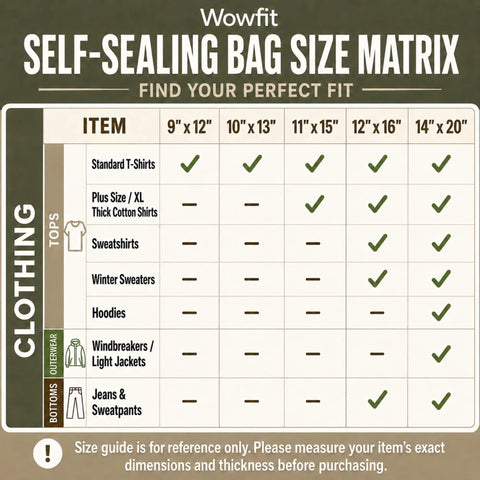 Heavy Duty 12x16 Self Sealing Plastic Storage Bags 100 Count Clear Thick Closure For Shirts Sweaters Solid Garment Protection Straight Up Reliable Closet Organization Game Changer For Every Home