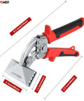 3 Inch Offset Sheet Metal Bender Hand Seamer with precision jaws and ergonomic handle for tight corners and narrow spaces