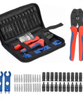 All In One Solar Crimping Tool Kit With 51 Pieces Includes 12 Pairs Of Solar Connectors 24 Connector Pins And 2 Spanners