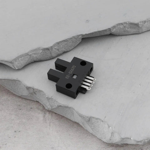SX670P Slot Type Photoelectric Sensor 25.5 By 28.5 Mm for automation, non-contact object detection, U-shaped design.