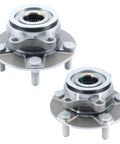 2 Pack Front Wheel Hub And Bearing Assembly Fit For 2008 Through 2013 Rogue 2014 Through 2015 Rogue Select And 2007 Through 2012 Sentra