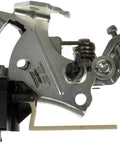 Heavy Duty Aluminum Transmission Gearshift Bracket For Dodge Ram Pickup Trucks, top view showing detail of the assembly components.