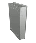 100 Amp Main Breaker Plug On Neutral Load Center Heavy Duty, side view showing knockouts for easy wire bending, 20 Space 40 Circuit.