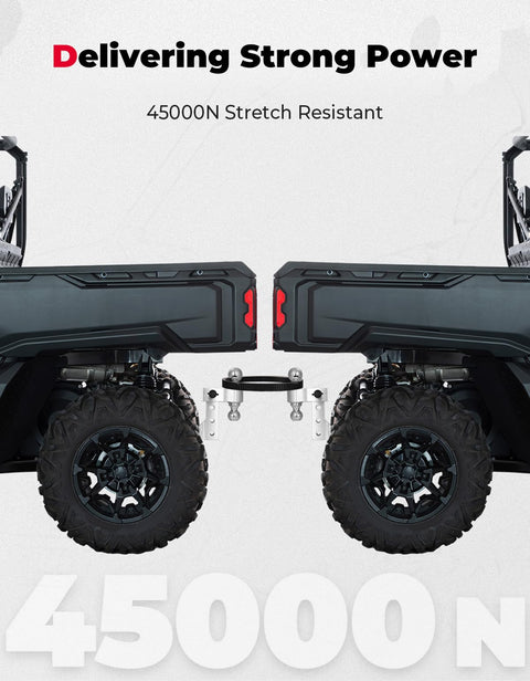 Can Am UTV Drive Belt For Defender Max Sport Trail With Four Layer Chloroprene Rubber Construction, Polyester Cord And Friction Nylon Fabric, Delivers Smooth RPM Engagement And Reliable Performance For Work, Hunting, And Off Road Adventures, 45000N stretch resistant