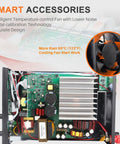 Beefy Benchtop DC Power Supply 100V 10A 1000W internal smart cooling fan and circuit board design.