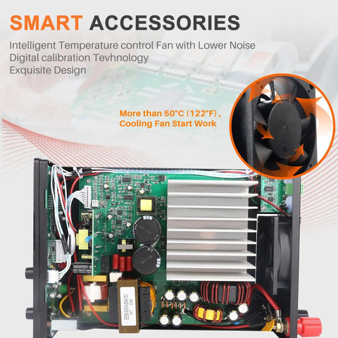 Beefy Benchtop DC Power Supply 100V 10A 1000W internal smart cooling fan and circuit board design.