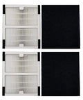 Air Purifier Replacement Filter A Set Two Pack HEPA And Activated Carbon Filters For IAP-10-100, IAP-10-150, AC-2119 And IAF-H-100A Models