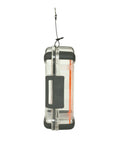 Side view of Large Watertight Case For Outdoor Gear Clear Polycarbonate Box With Single Latch Seal IPX6 Weatherproof