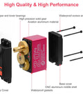 High Torque 20Kg RC Servo Motor Waterproof Full Metal Gear Steering with 25T Horn, showing internal metal gears and case components.