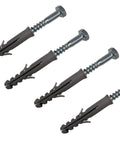 Heavy Duty Lag Bolt Kit For Mounting TV Bracket Into Wood Or Concrete Walls With Concrete Anchors And Drill Bits Includes 4 Lag Screws